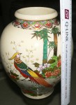 Large and Beautiful Japanese Satsuma ware Vase. Click for more information...