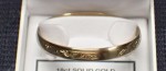 Antique solid 18ct gold ladies bangle weight is 51 grams valuation over 10k. Click for more information...