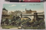 Old early Australiana postcard Princess bridge Melbourne. Click for more information...