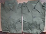 Unissued Aust army  mint Jungle green long sleeve shirts size 32 76. Click for more information...