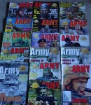 A2447 16 x issues ARMY magazine. Click for more information...