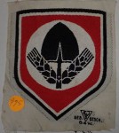 3318 ww2 German cloth patch insignia. Click for more information...