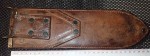 ww2 USMC Medical corpsman leather bolo scabbard. Click for more information...