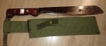 Unissued New Zealand Military issue machete. Click for more information...