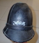 circa 1880s Australian Victorian Police helmet. Click for more information...