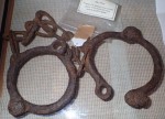 Historical Australian convict leg irons relics but nice. Click for more information...