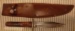 Old Wade and Butcher bowie style sheath knife. Click for more information...