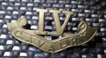 ww1 Indian hat badge IV Cavalry. Click for more information...