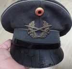 West Germany visor cap with badge. Click for more information...